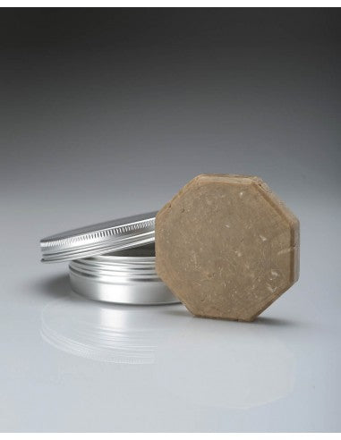 Shampoing équilibrant et stimulant + sa boite aluminium