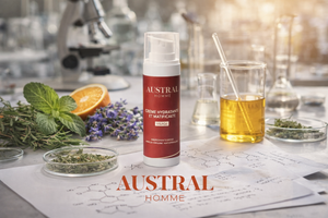 Derrière un produit : comment est conçu un soin Austral Homme, de l’idée au flacon