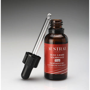 Huile à barbe nourrissante bio